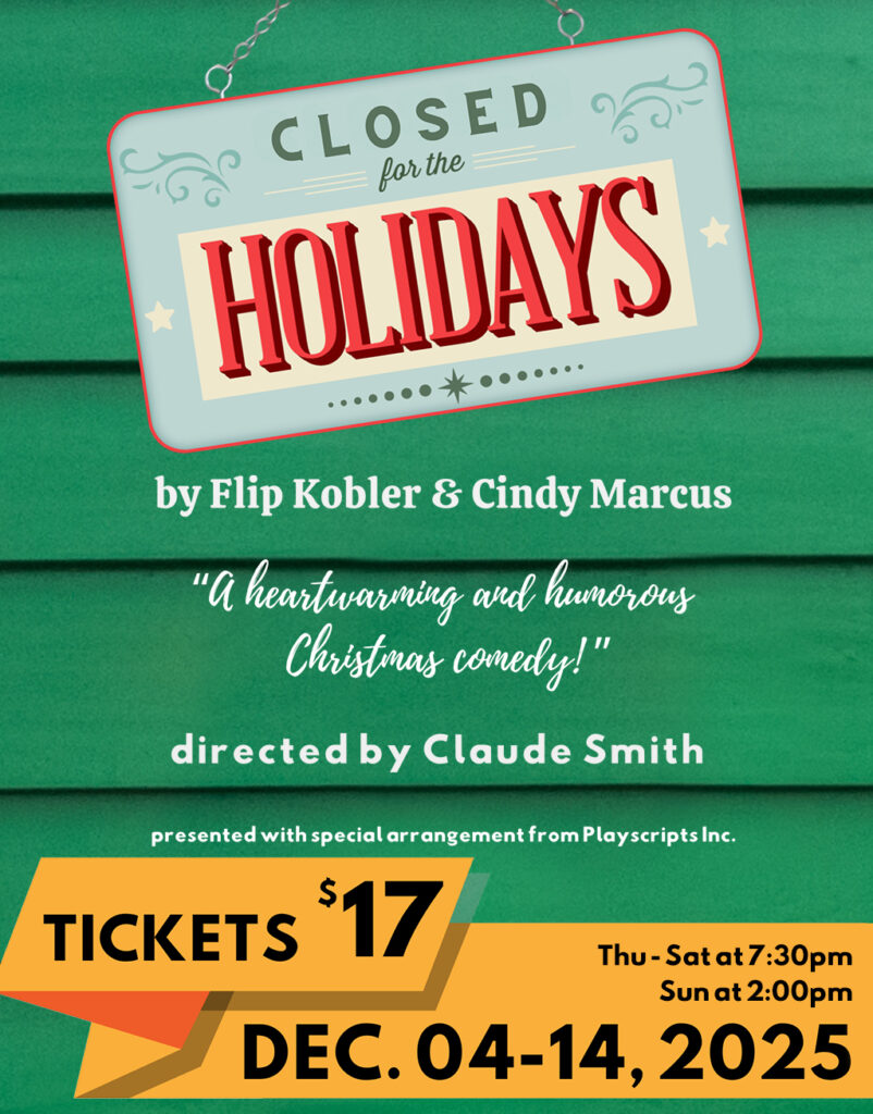 Closed for the Holidays